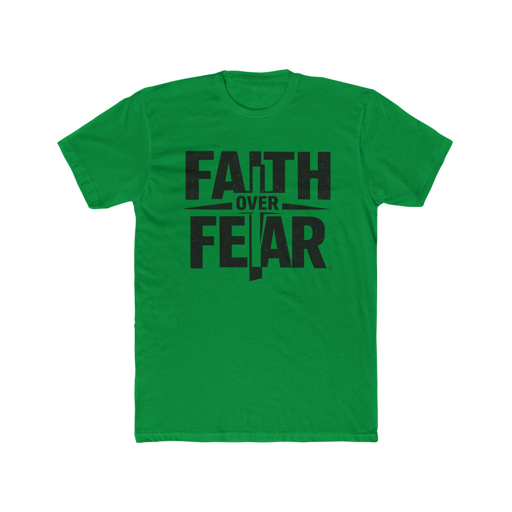 Faith Over Fear T-Shirt — Inspirational Christian Tee