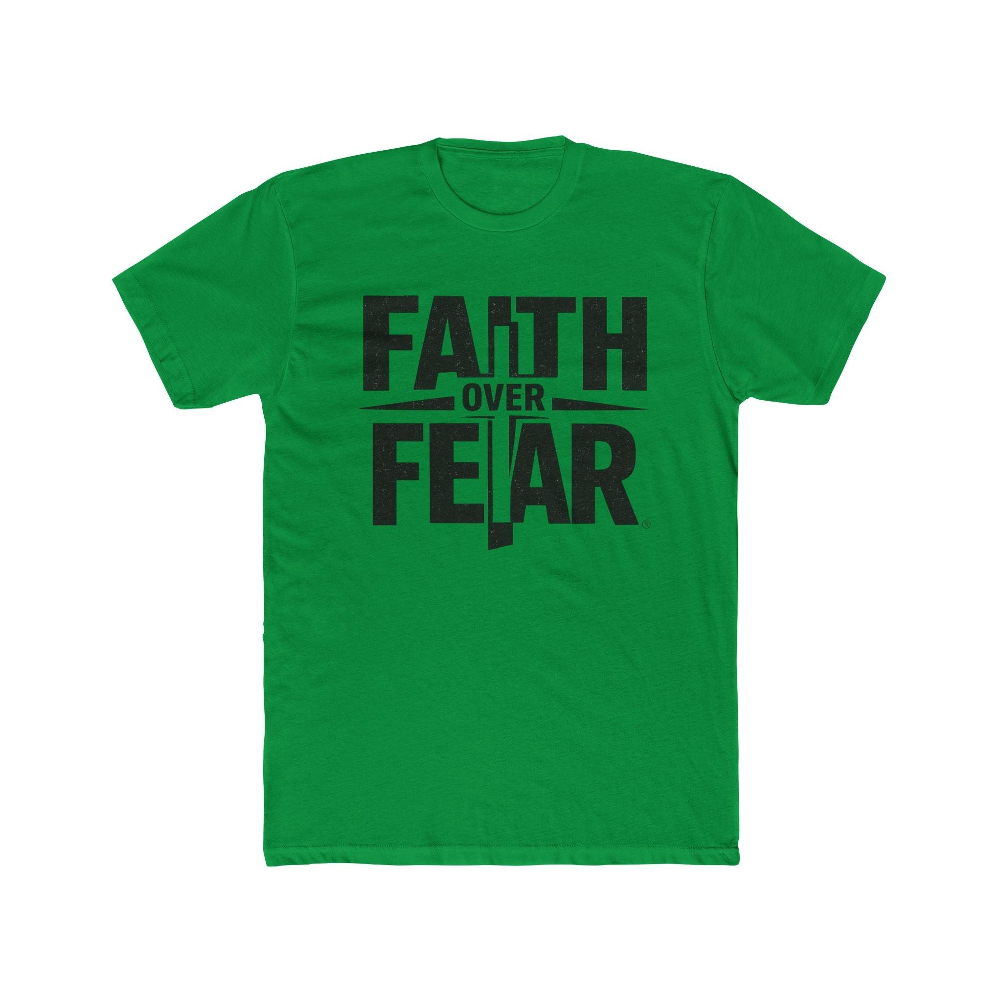 Faith Over Fear T-Shirt — Inspirational Christian Tee