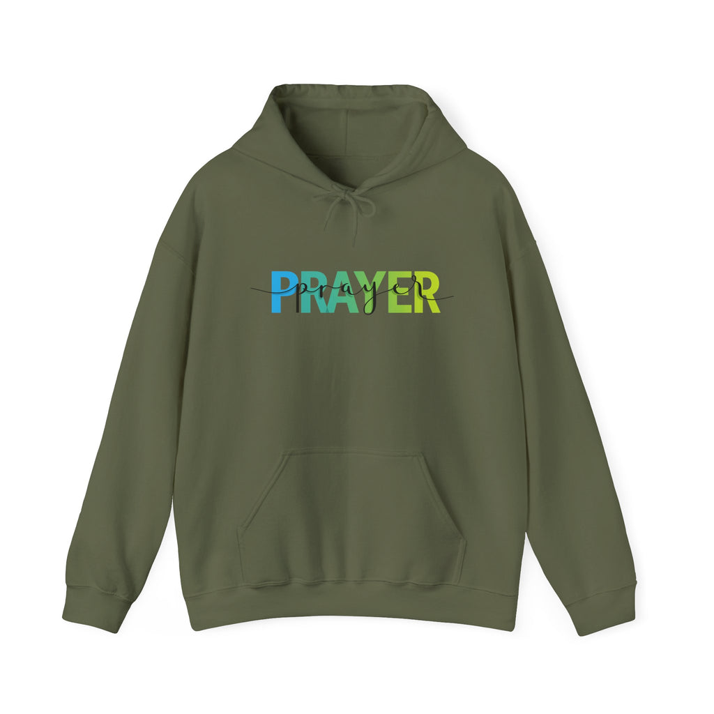 Prayer Hoodie — Peaceful Gradient Faith Pullover