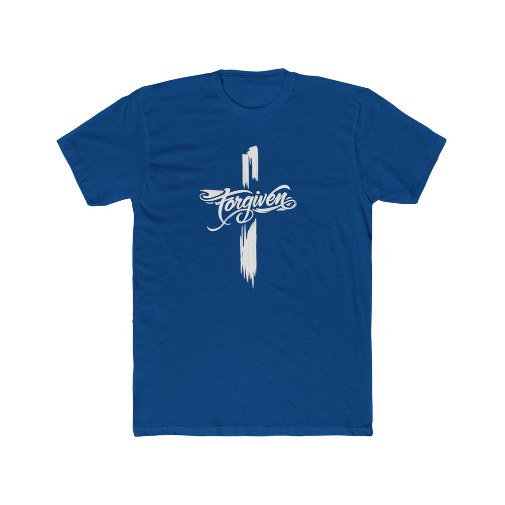 Faith Cross Script T-Shirt | Religious Christian Tee