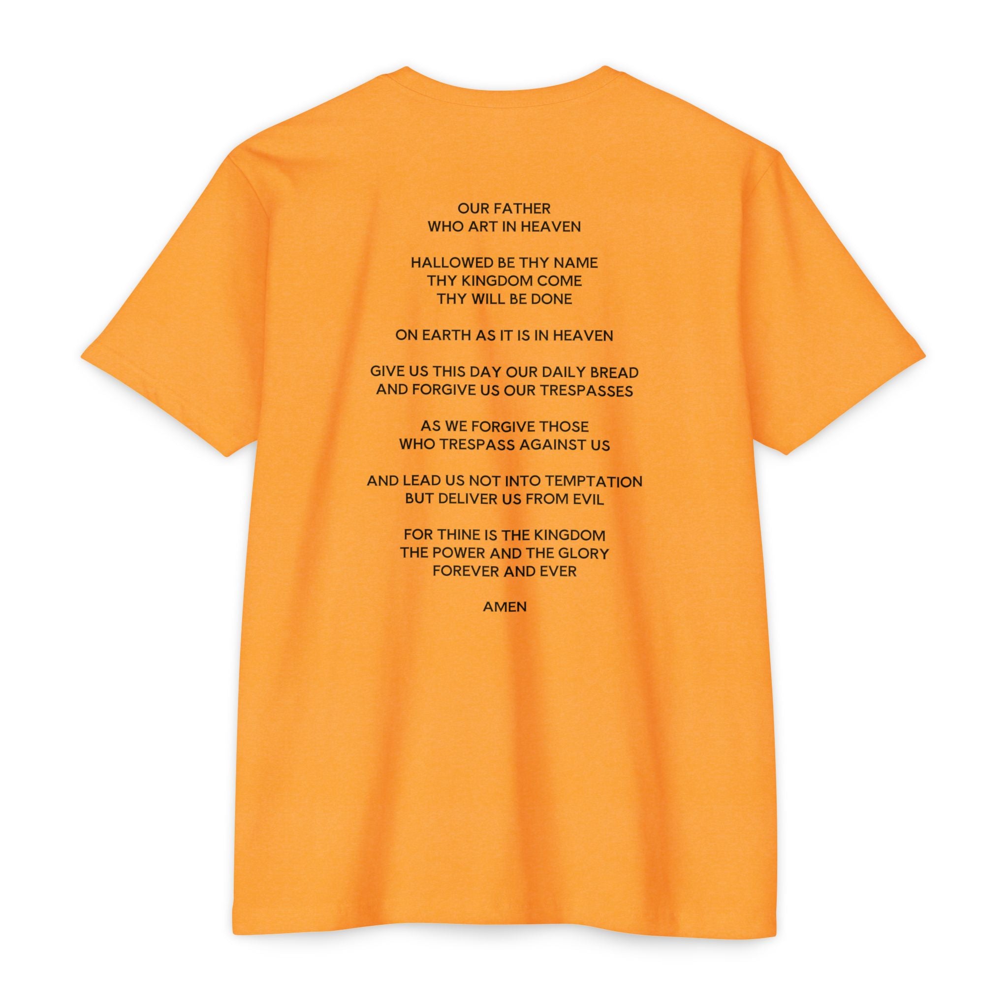 Womens Lord's Prayer T-shirt | Christian Tee