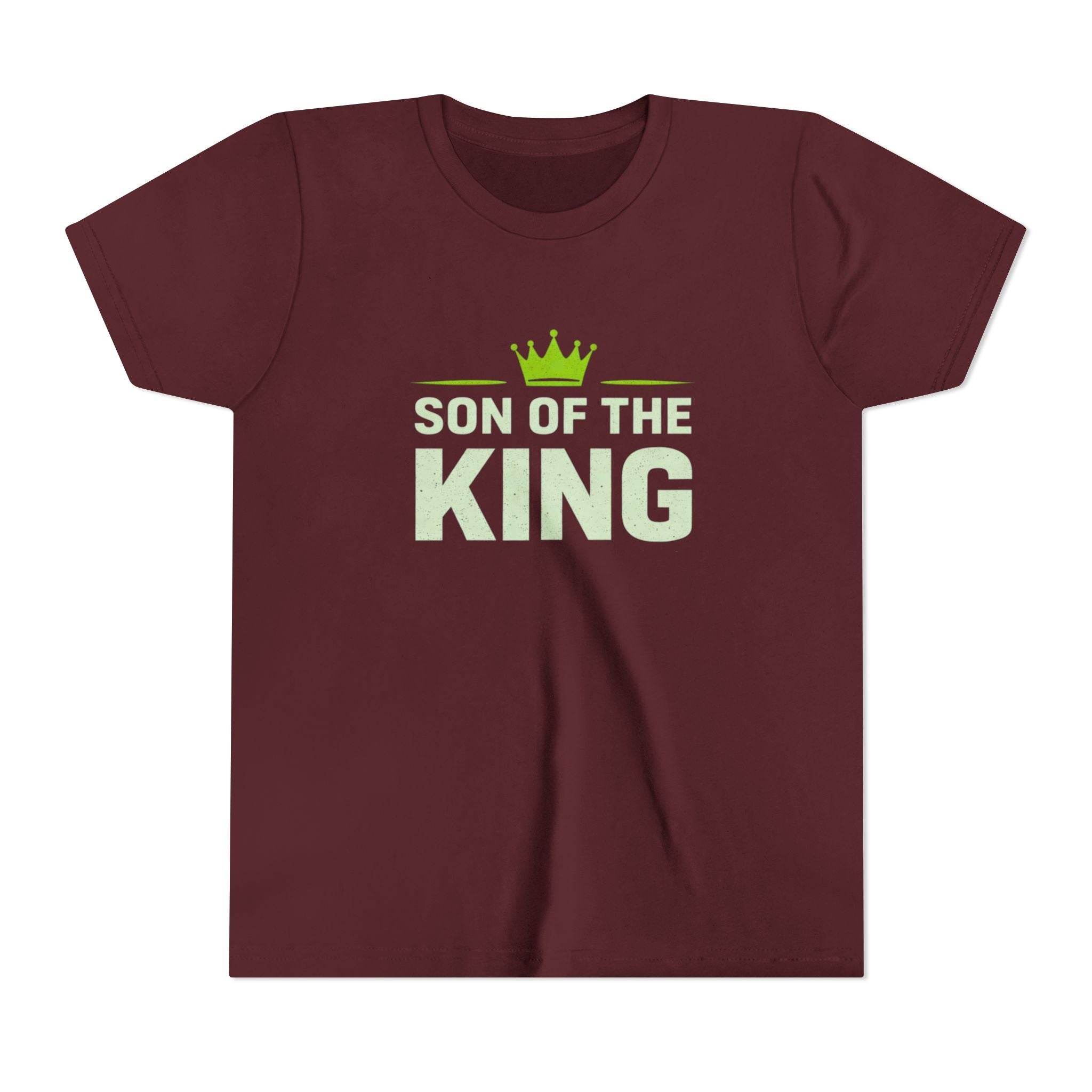 Boys Youth Tee - "Son of the King" Crown Graphic