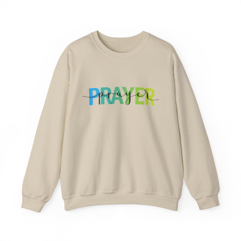 Prayer Crewneck Sweatshirt — Inspirational Faith Pullover
