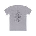 Mens Christian Jesus Word Cloud T-Shirt — Faith-Based Cross Tee