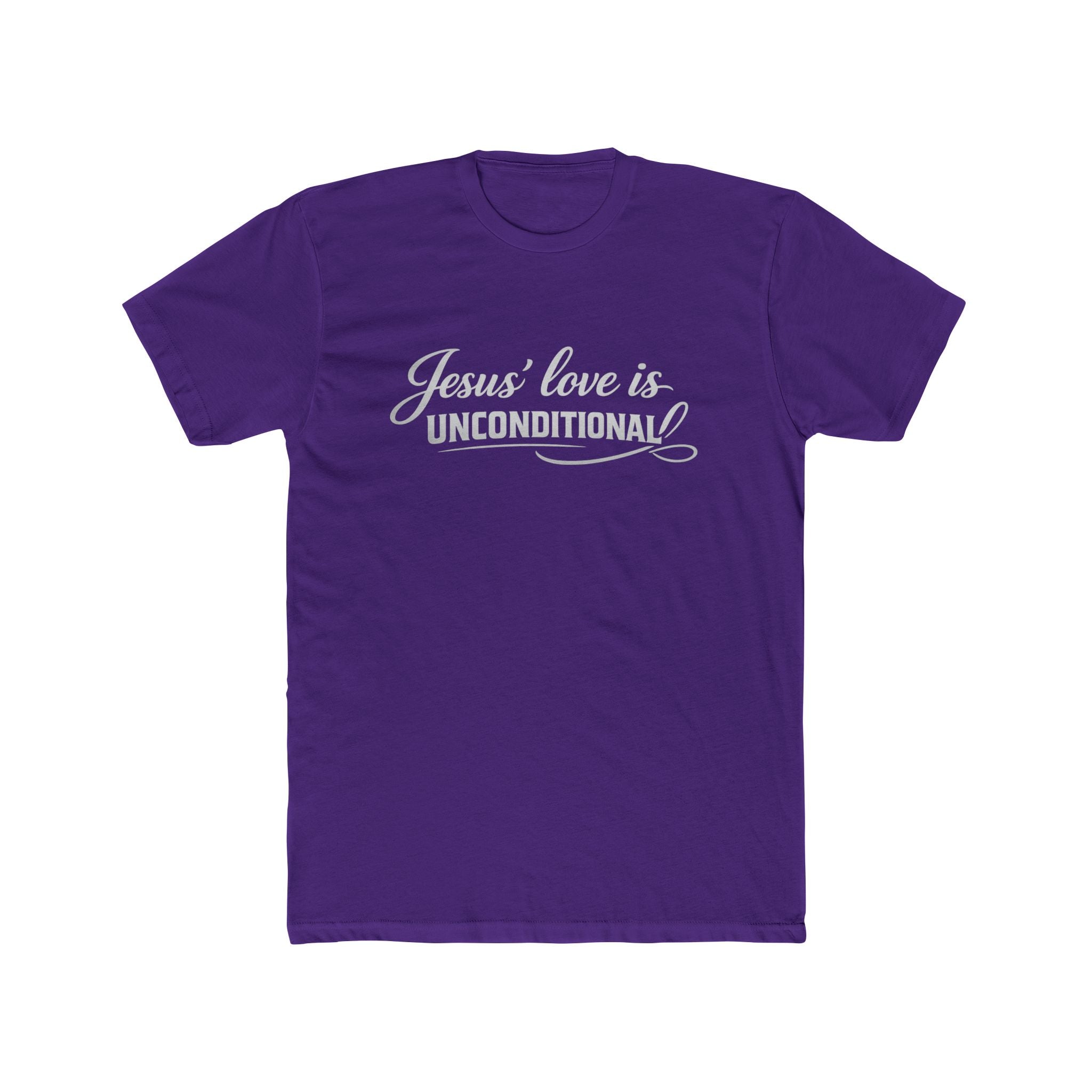 Jesus' Love Is Unconditional tee | Christian faith shirt, scripture design