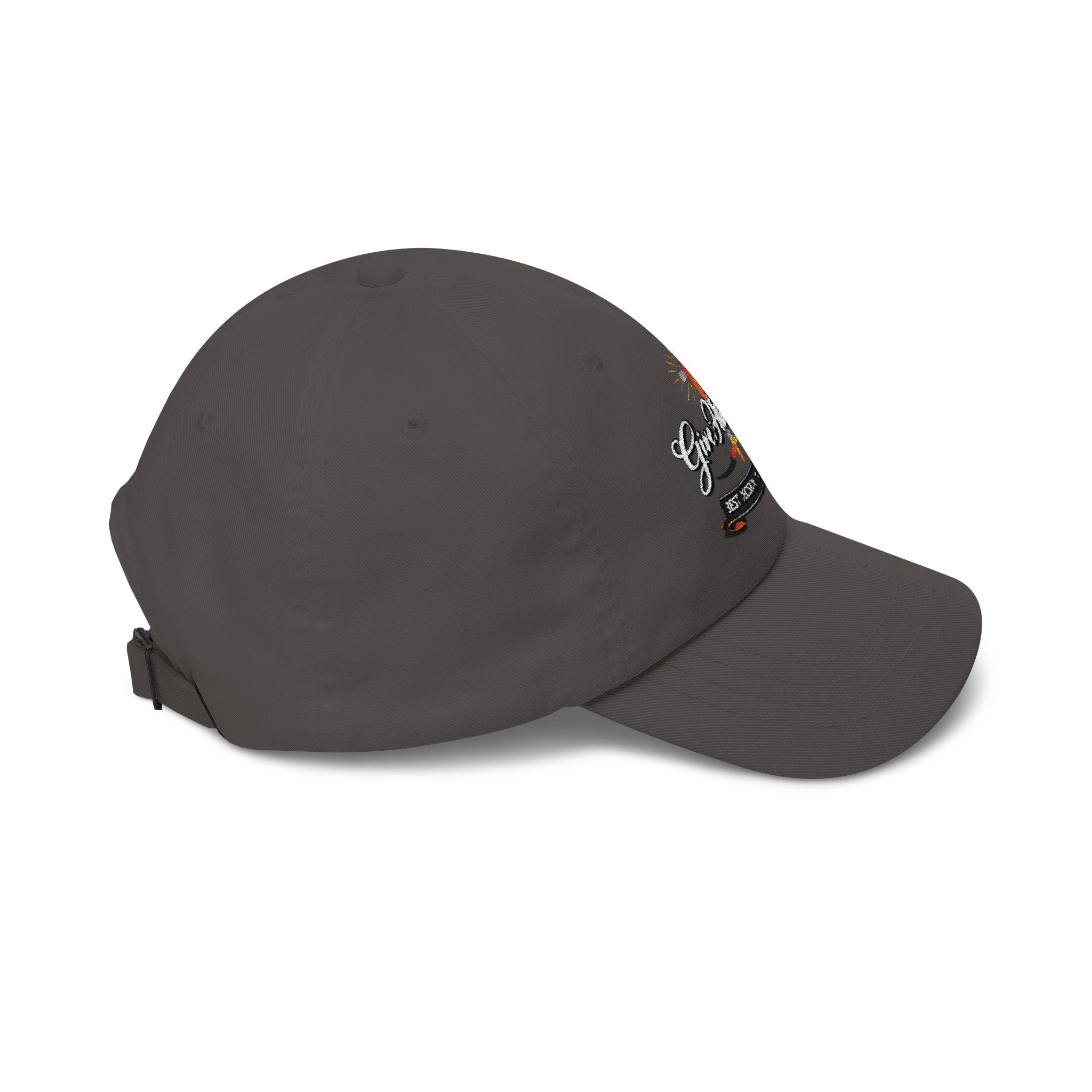 Classic Dad Cap  'God Mom Dad' Cross Embroidered Hat