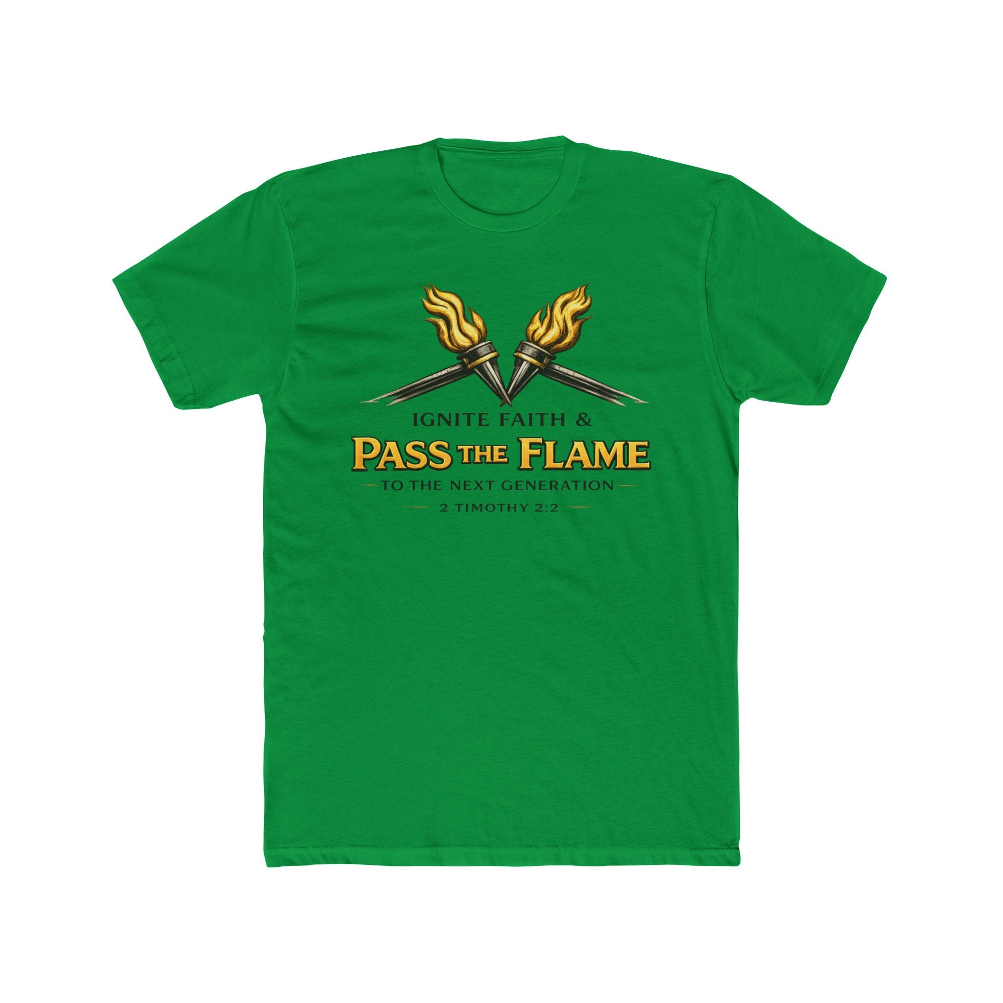 Pass the Flame T-Shirt — Ignite Faith Youth Ministry Tee