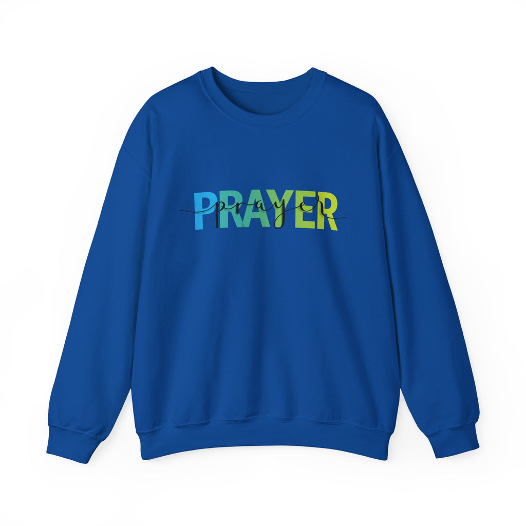 Prayer Crewneck Sweatshirt — Inspirational Faith Pullover