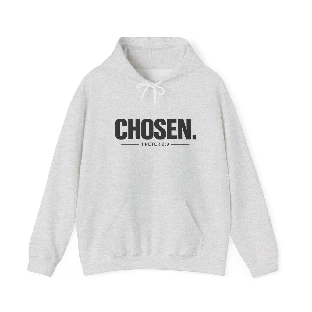 Chosen Hoodie - Christian Faith 1 Peter 2:9 Inspirational Pullover