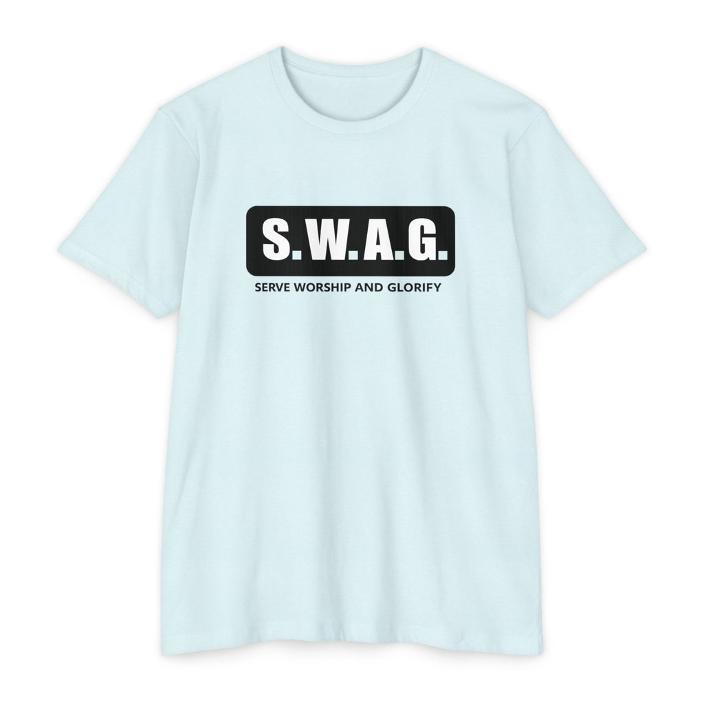 Womens S.W.A.G. Serve Worship And Glorify T-shirt | Christian Faith Shirt