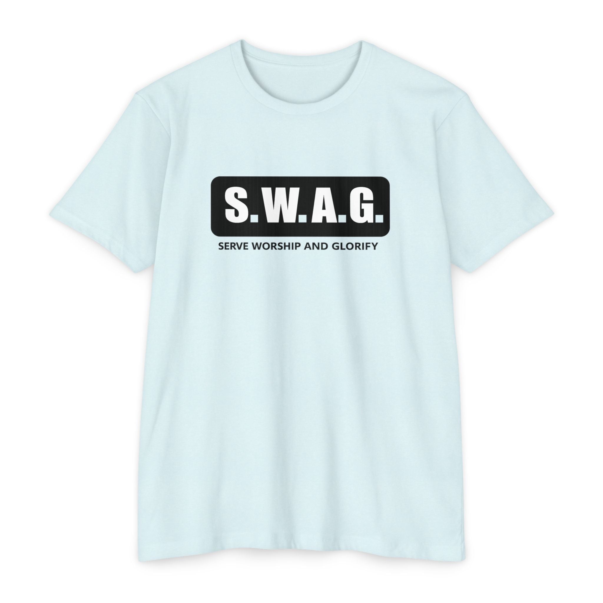 Womens S.W.A.G. Serve Worship And Glorify T-shirt | Christian Faith Shirt