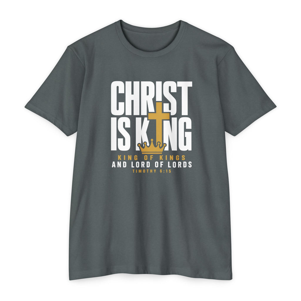 Mens 7Christian 'Christ Is King' T-Shirt — King of Kings Faith Tee