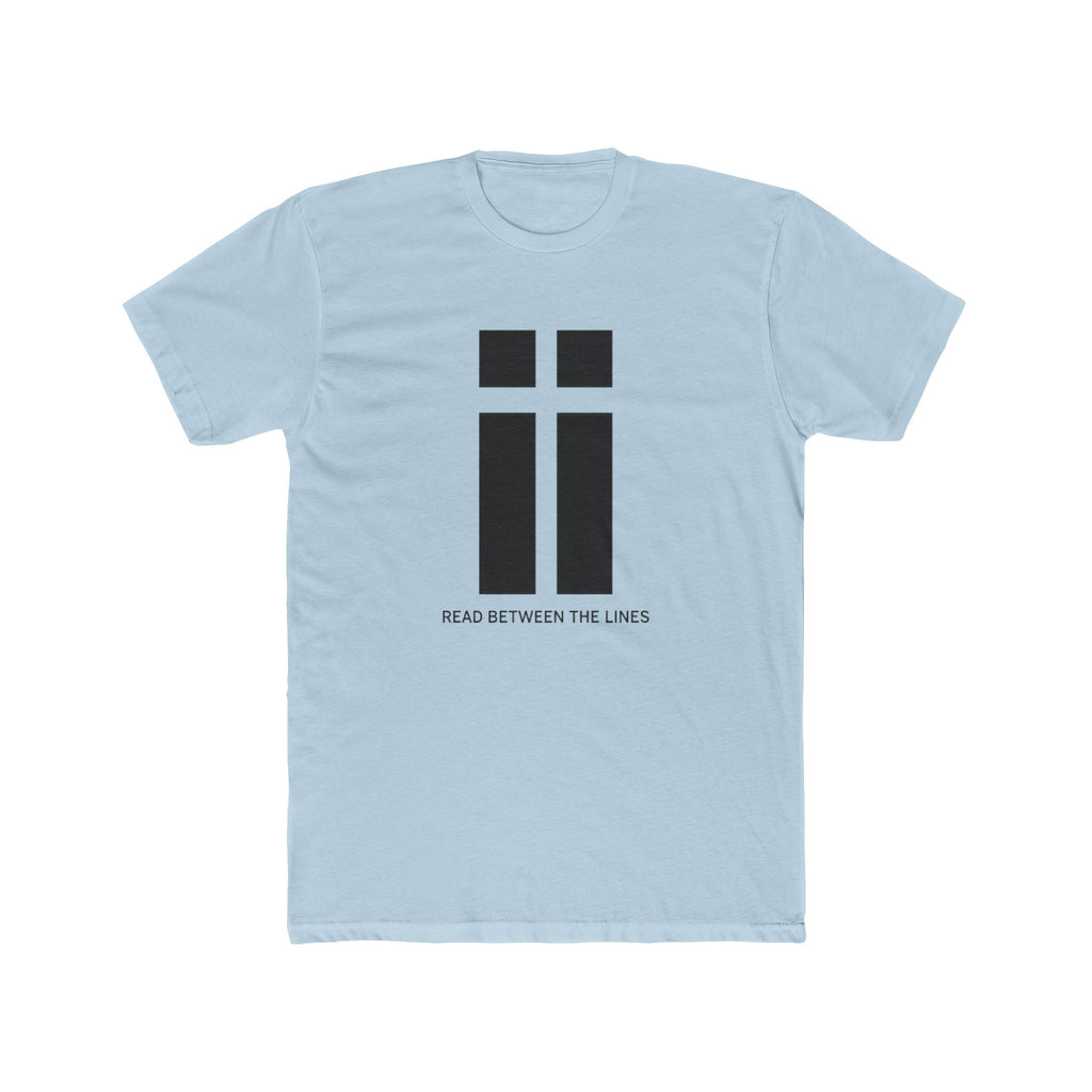 Read Between the Lines T-Shirt | Minimalist Typography Tee