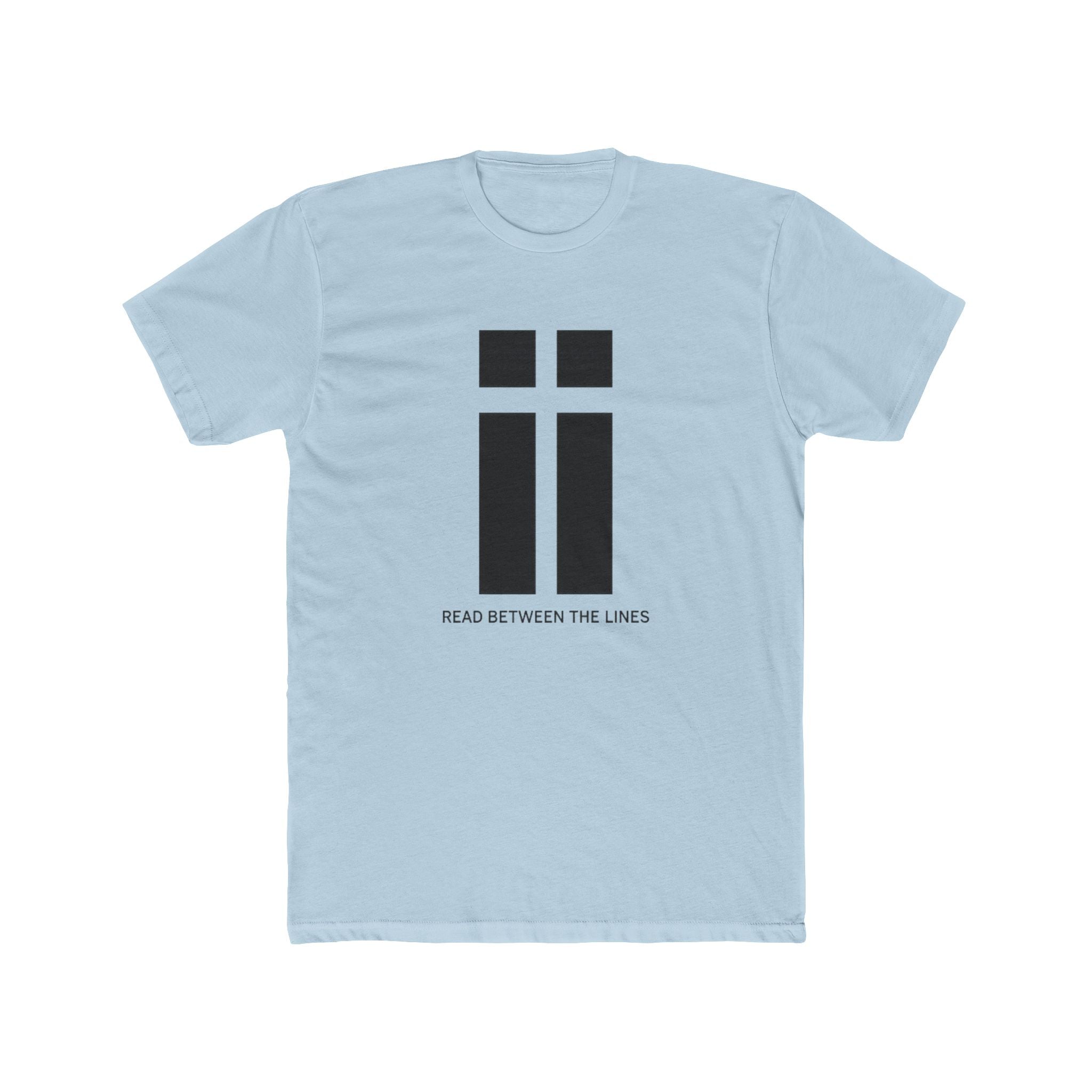 Read Between the Lines T-Shirt | Minimalist Typography Tee