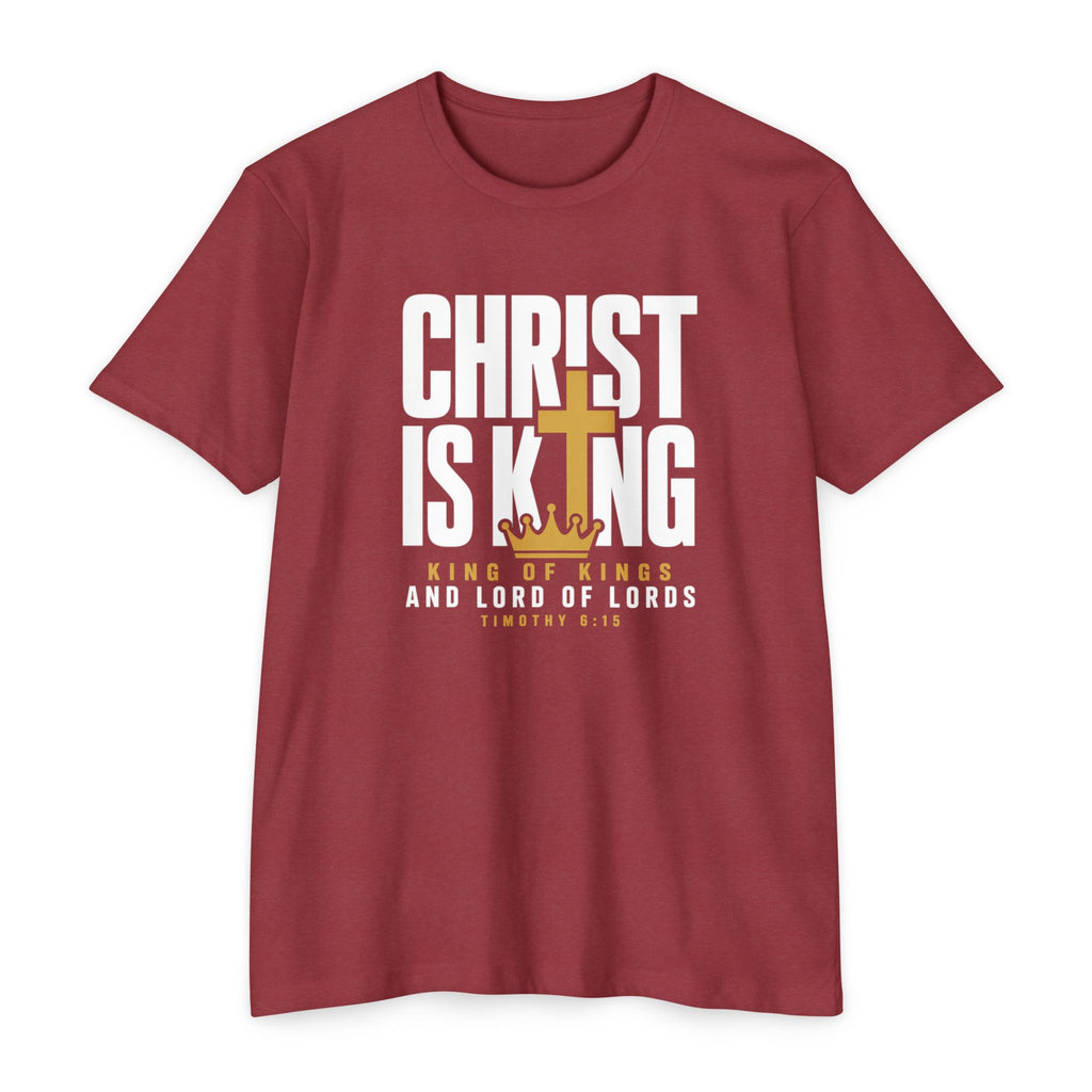 Mens 7Christian 'Christ Is King' T-Shirt — King of Kings Faith Tee