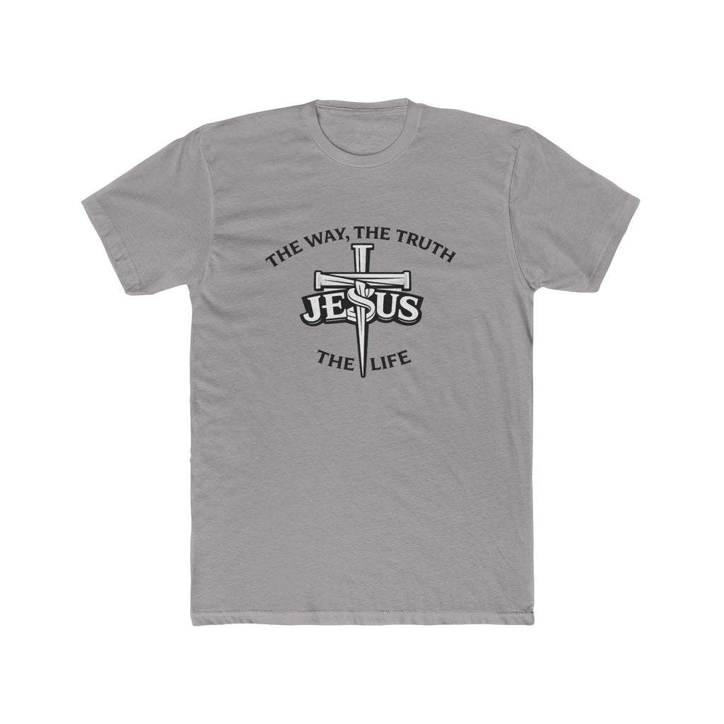 Jesus Cross Circle Tee | The Way The Truth The Life Christian Shirt