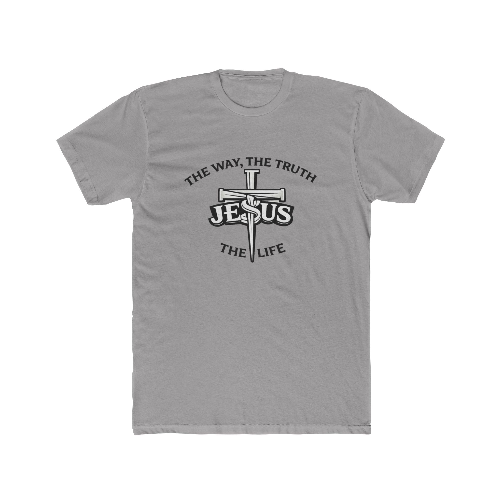 Jesus Cross Circle Tee | The Way The Truth The Life Christian Shirt