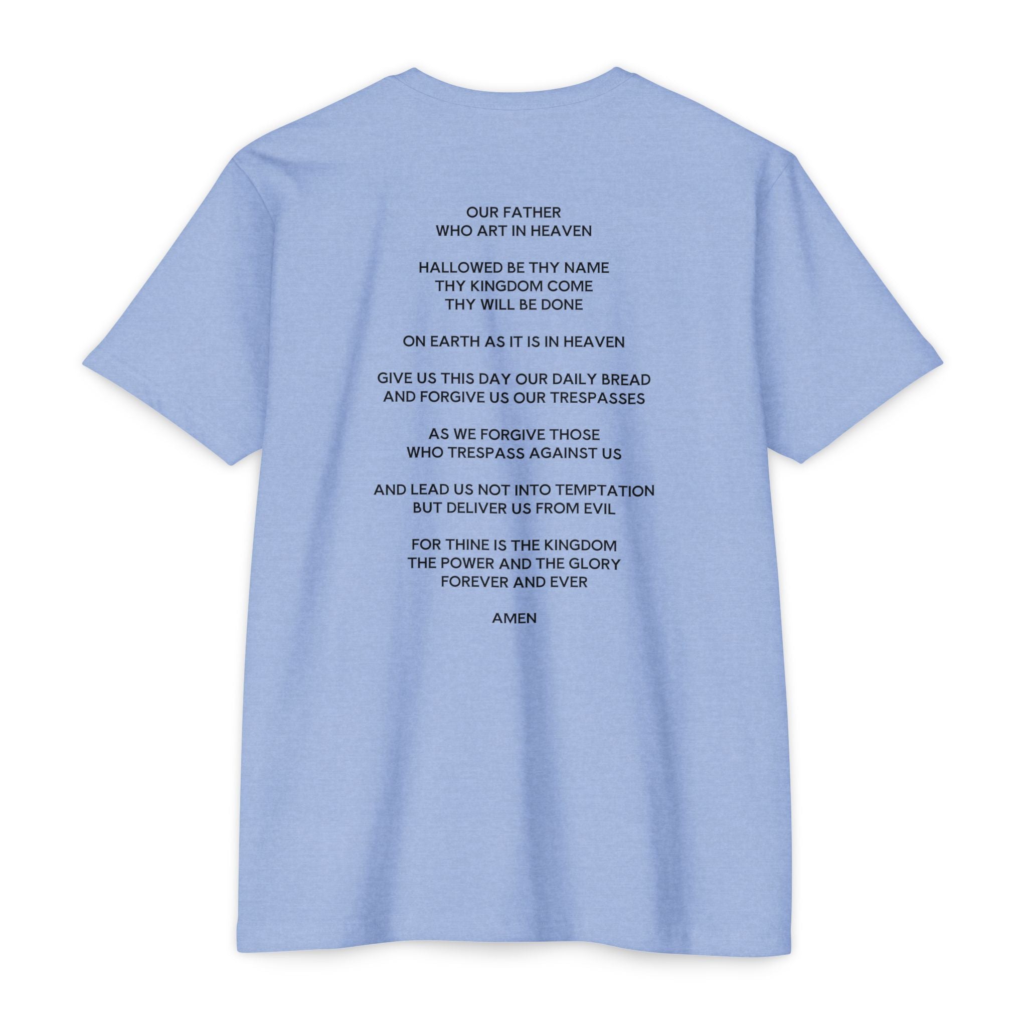 Womens Lord's Prayer T-shirt | Christian Tee