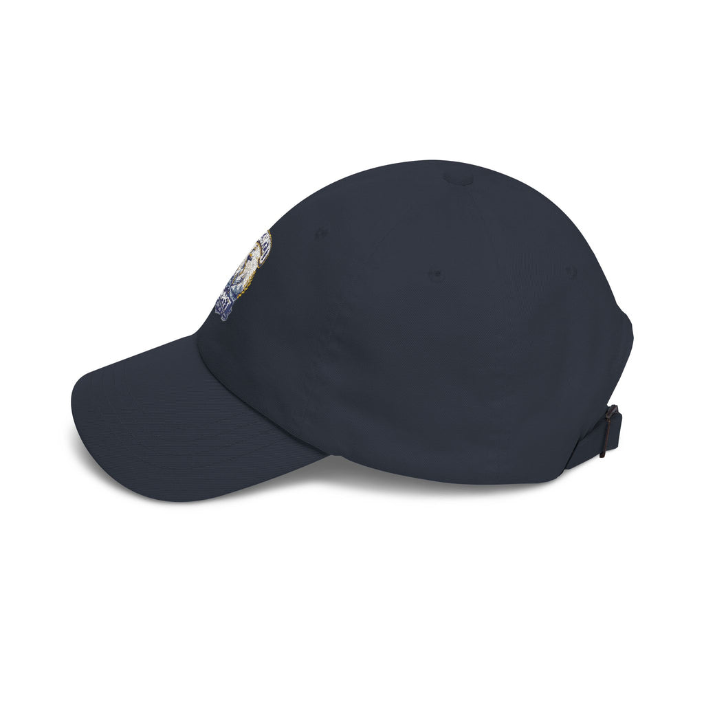Anchored in Christ Dad Cap — Christian Anchor Baseball Hat