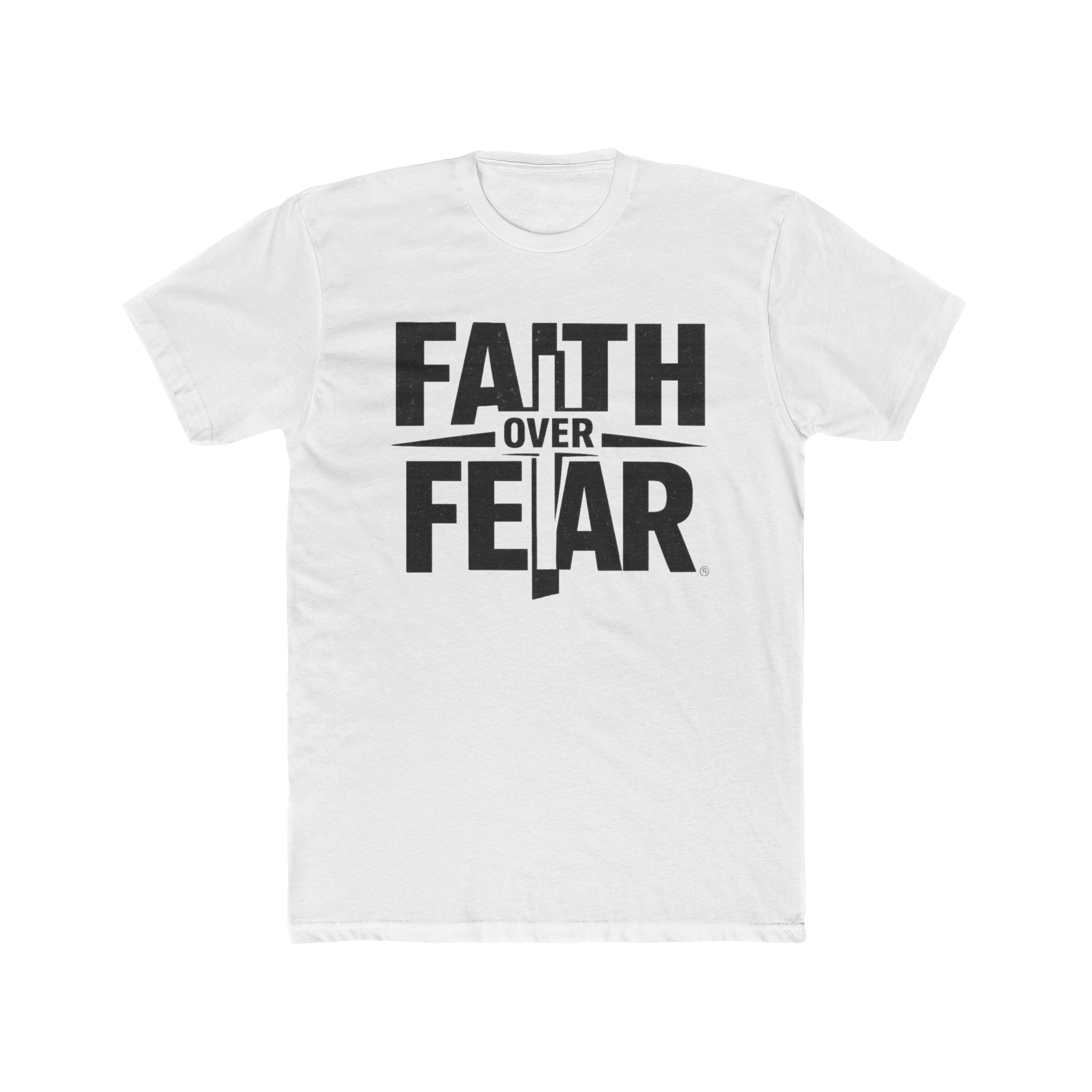 Faith Over Fear T-Shirt — Inspirational Christian Tee