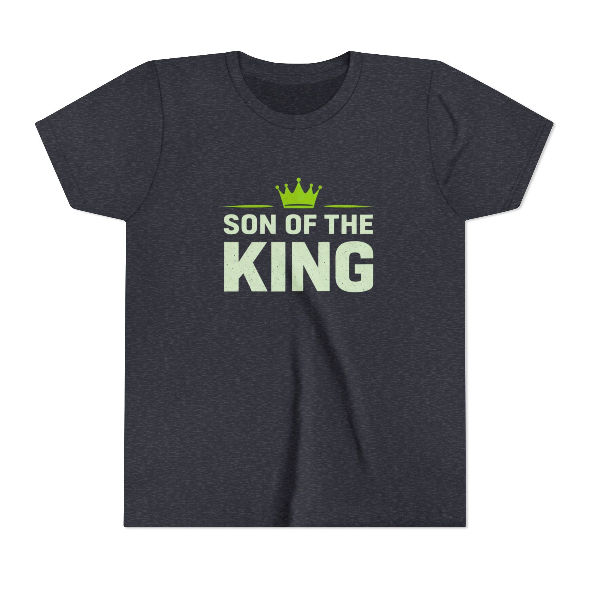 Boys Youth Tee - "Son of the King" Crown Graphic