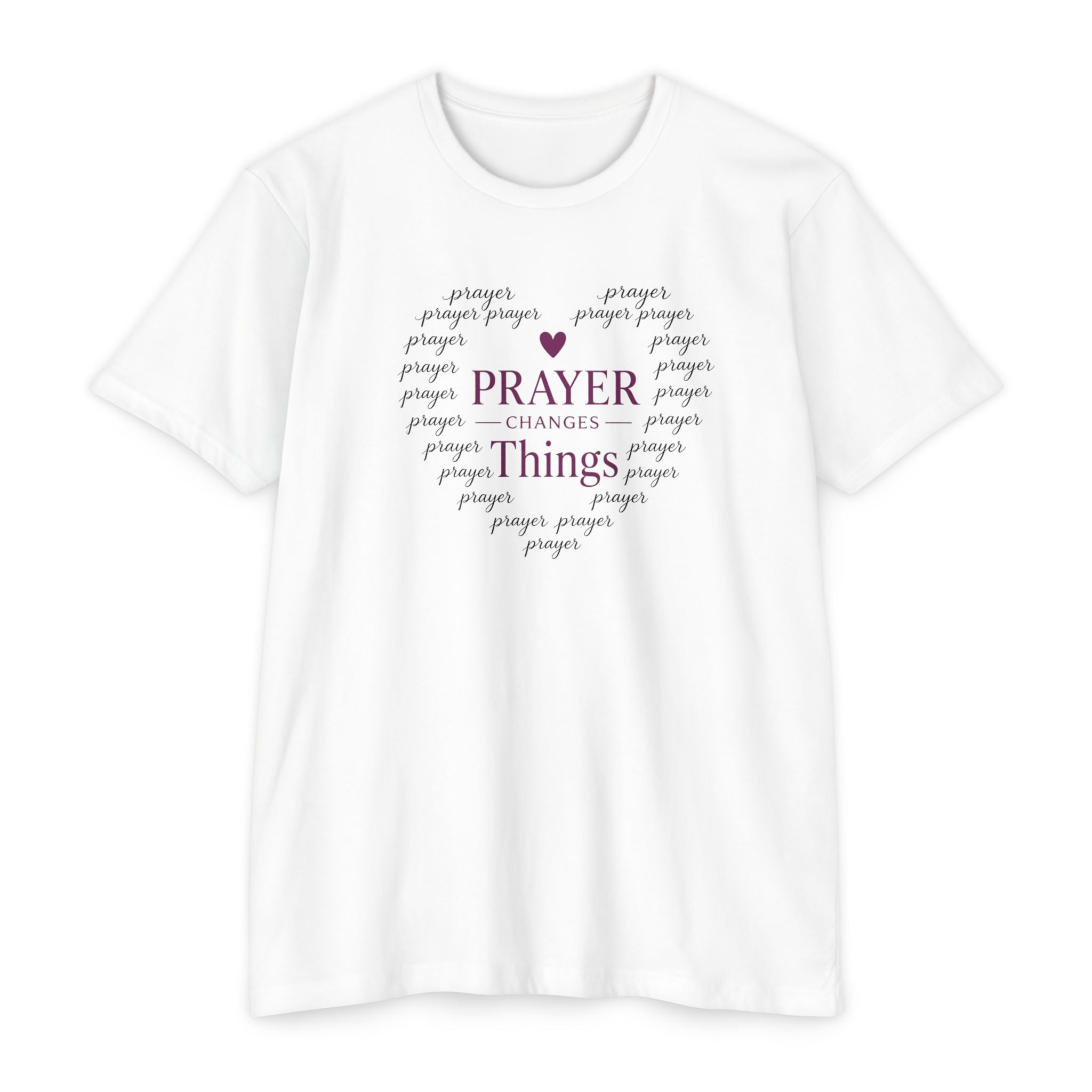 Womens Prayer Changes Things T-Shirt