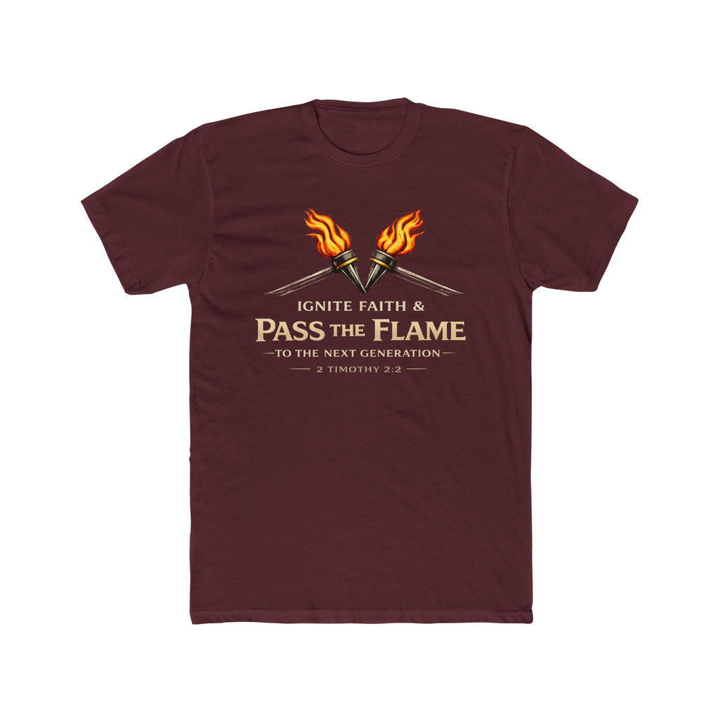 Pass the Flame T-Shirt — Ignite Faith Youth Ministry Tee