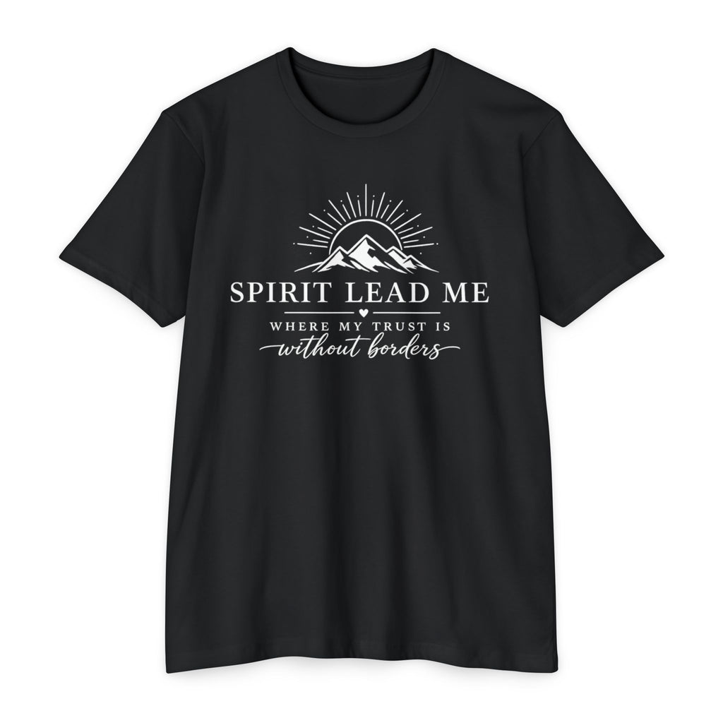 Womens  "Spirit Lead Me" Inspirational Christian Tee