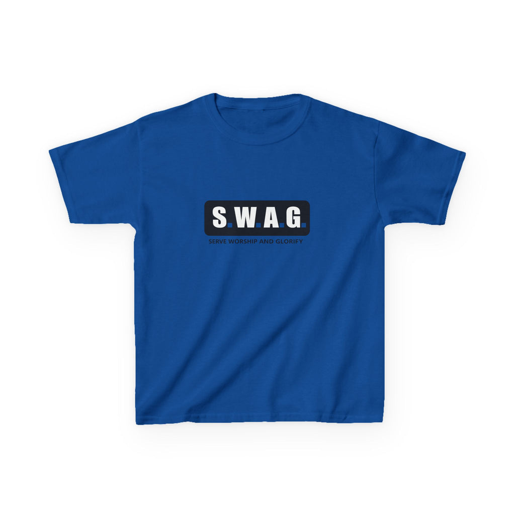 Girls Tee S.W.A.G. (Smile, Work, And Grow) Graphic Shirt