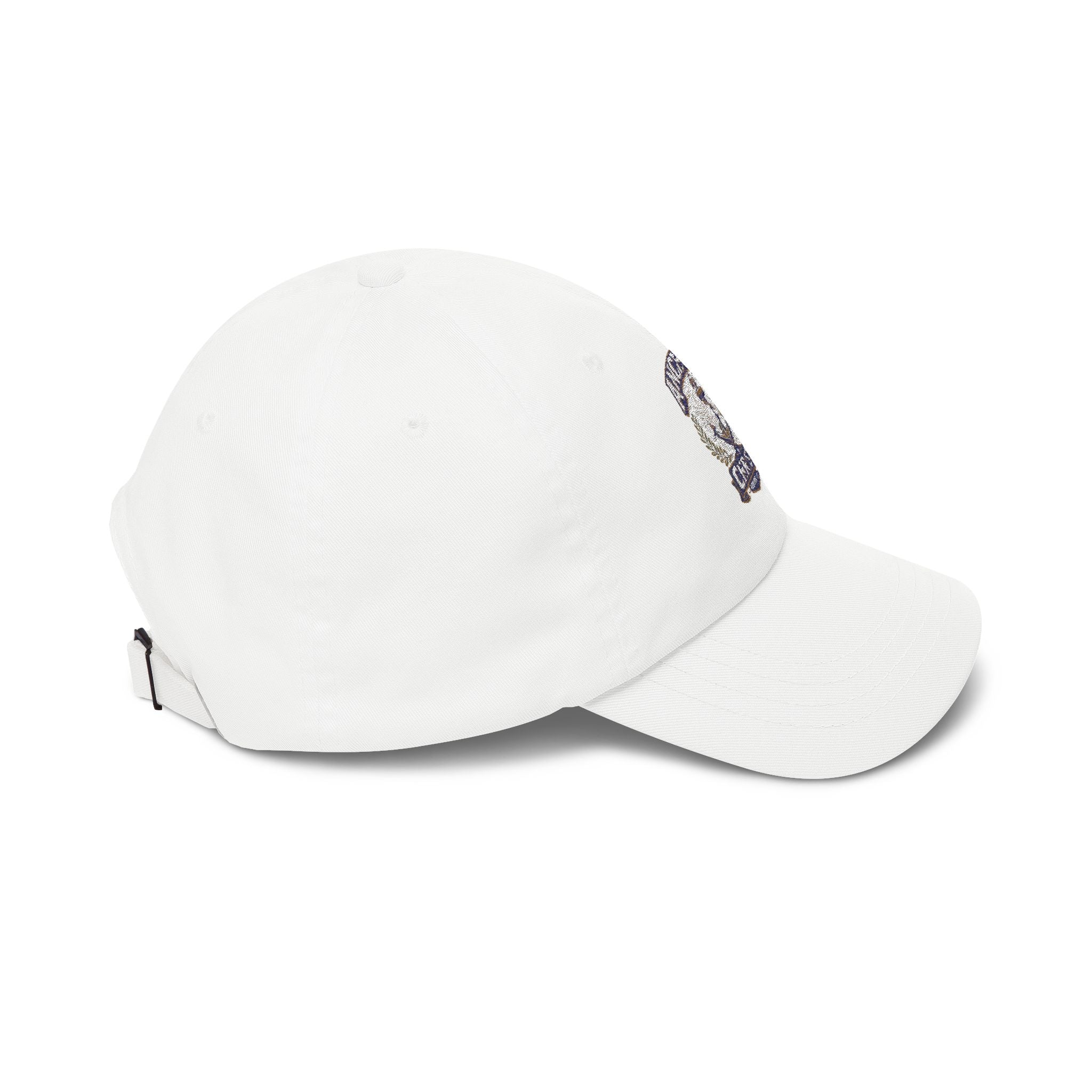 Anchored in Christ Dad Cap — Embroidered Anchor Christian Baseball Hat