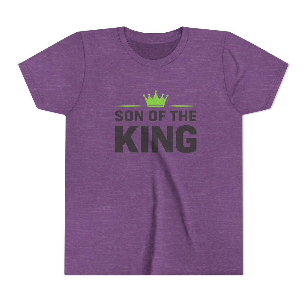 Boys Youth Tee - "Son of the King" Crown Graphic