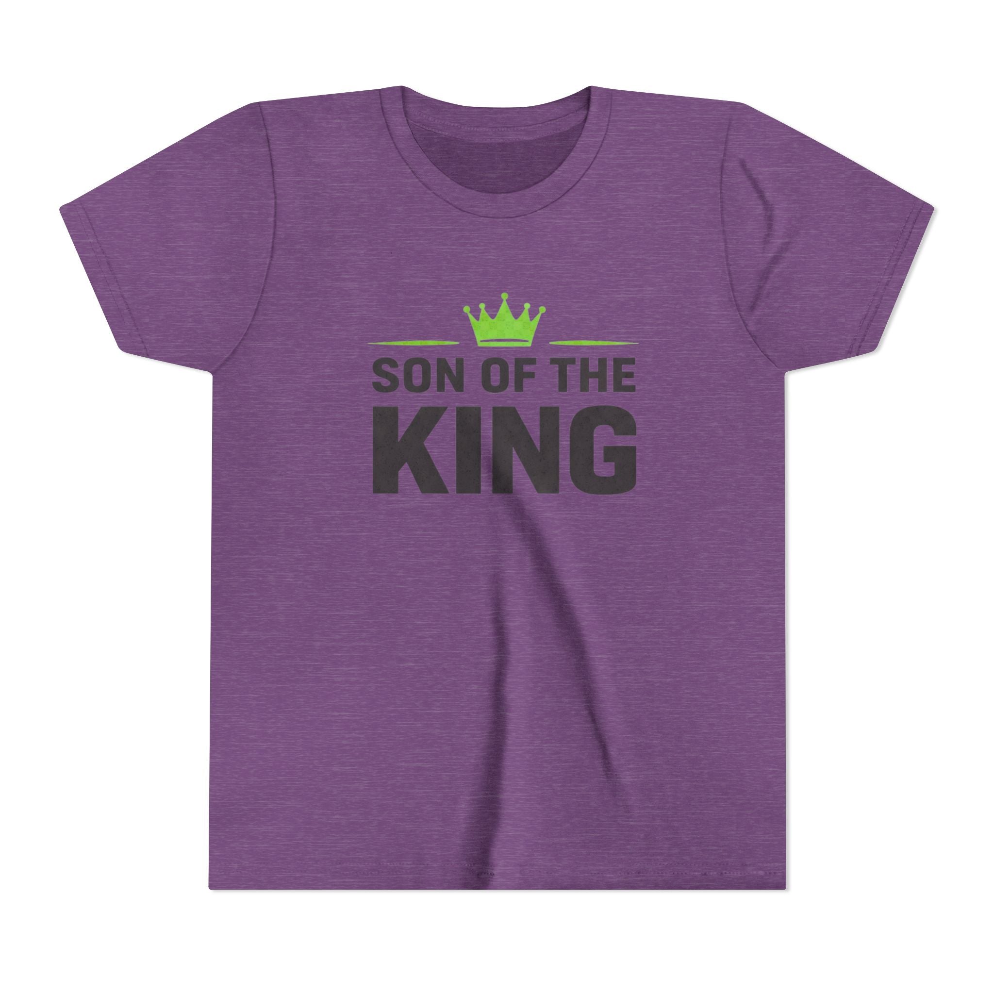 Boys Youth Tee - "Son of the King" Crown Graphic
