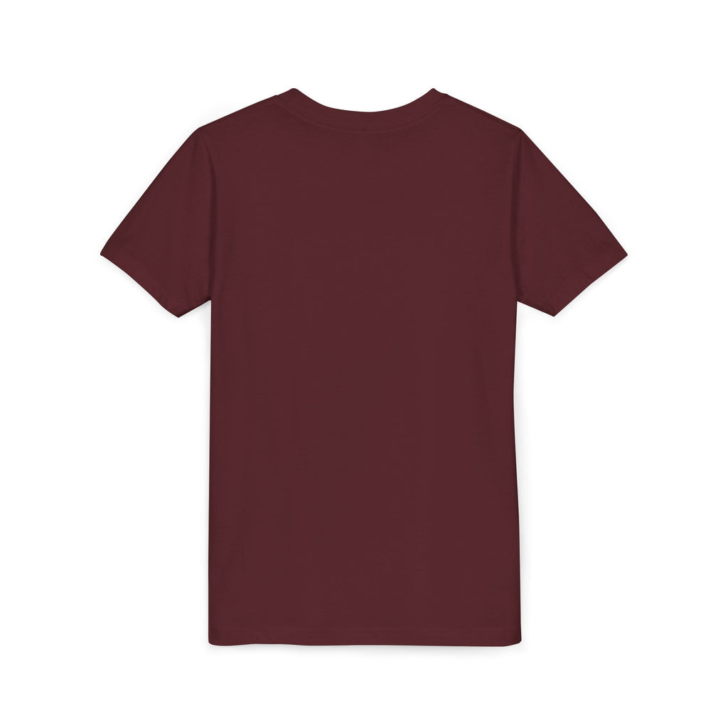 Girls Youth Tee – "God Made Me Different" Christian Kids T‑Shirt (Eph. 2:10)