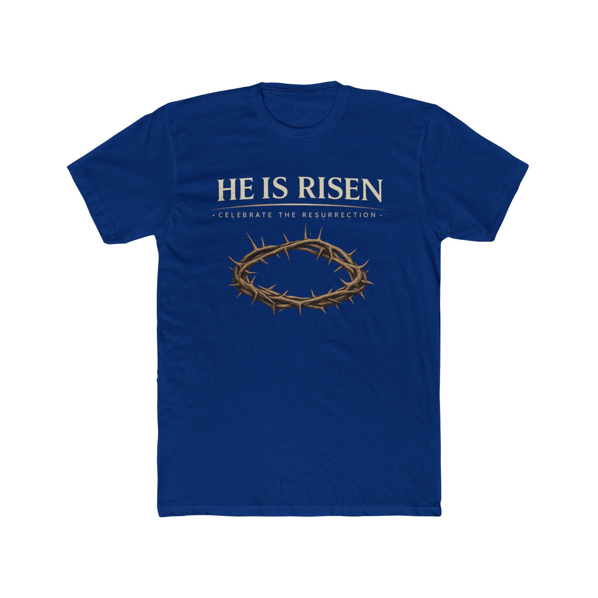 Mens " He is Risen " Christian T-Shirt | Next Level Brand