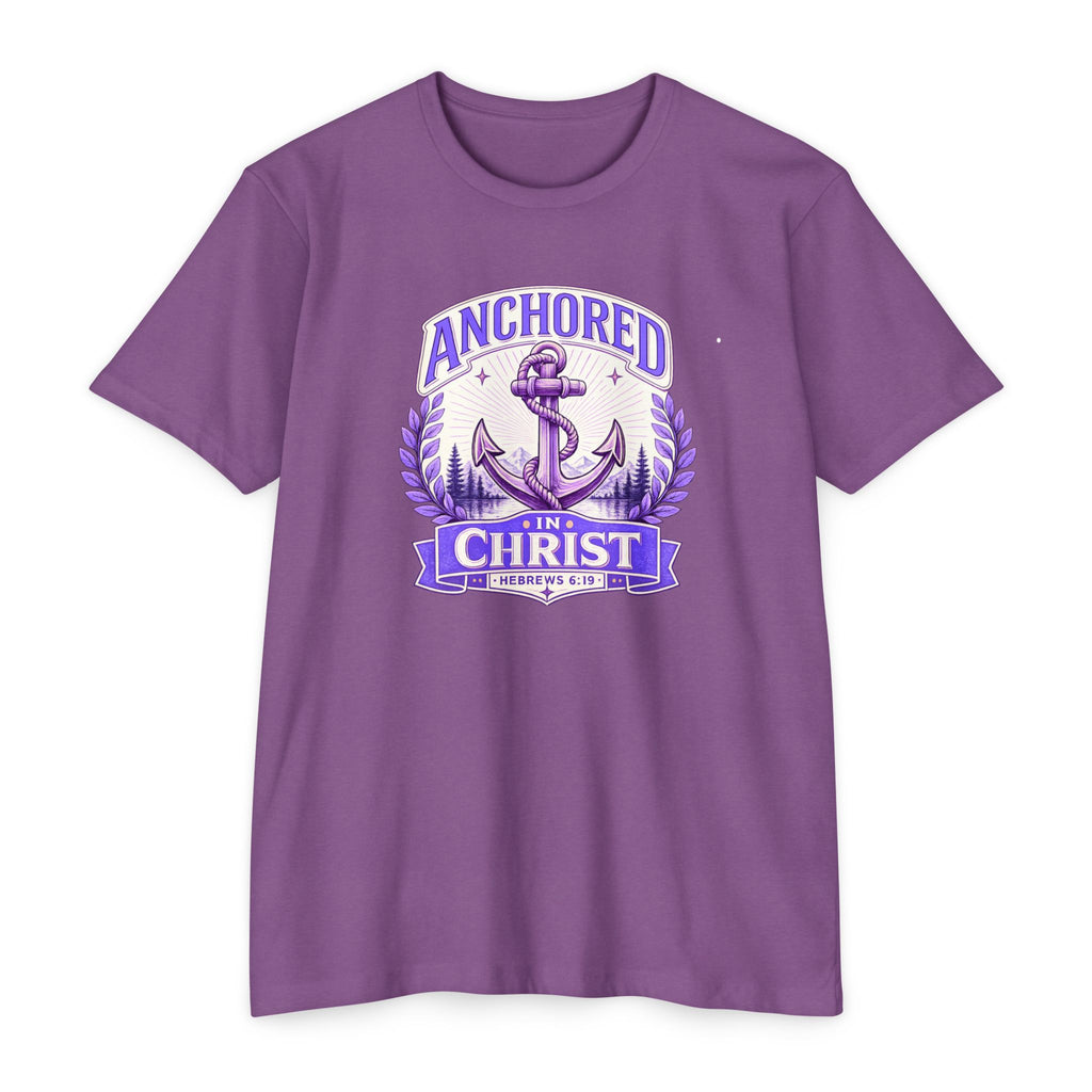 Women Anchored in Christ Anchor Graphic T-shirt