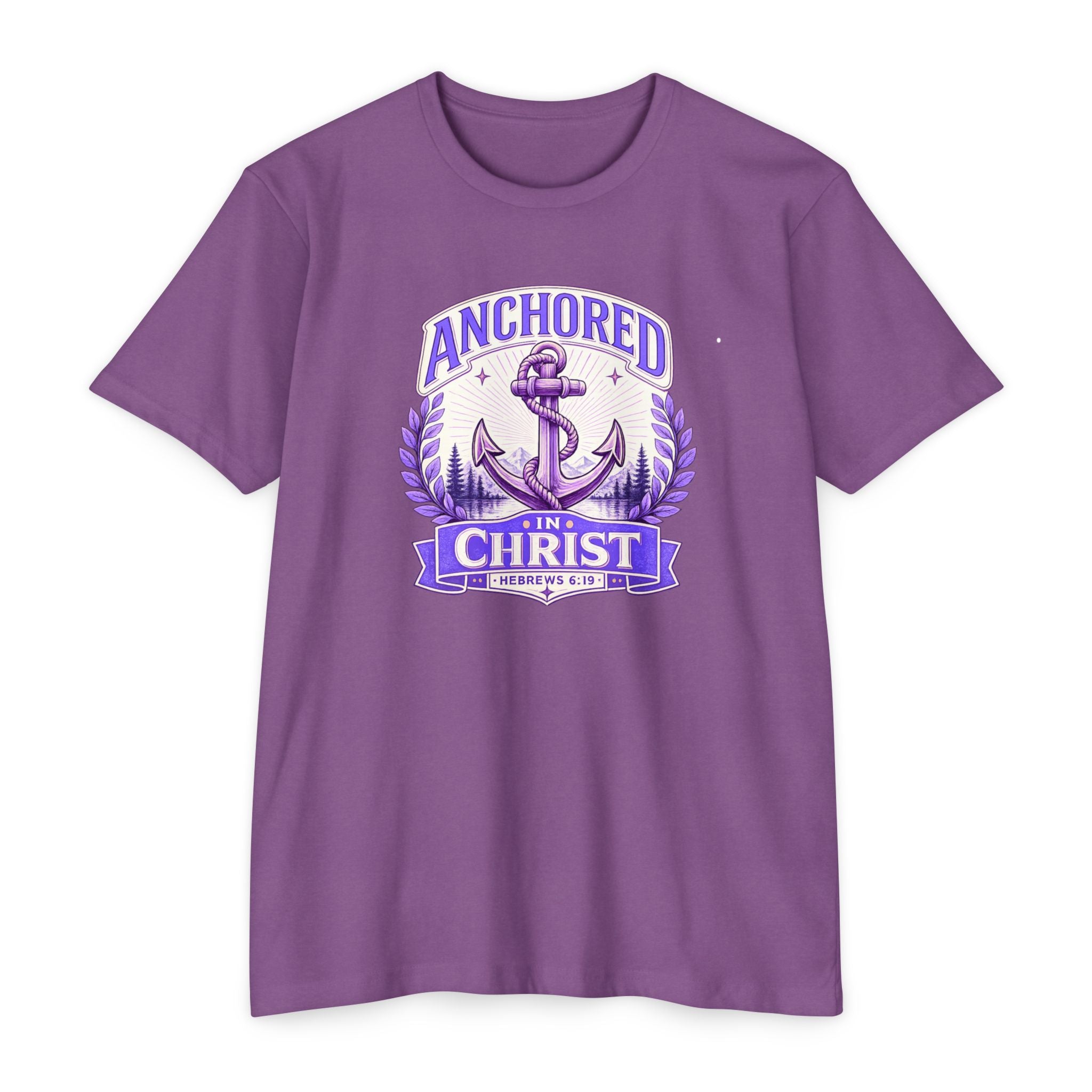 Women Anchored in Christ Anchor Graphic T-shirt