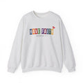 Have Faith Crewneck Sweatshirt — Colorblock Inspirational Hebrews 11:1 Pullover
