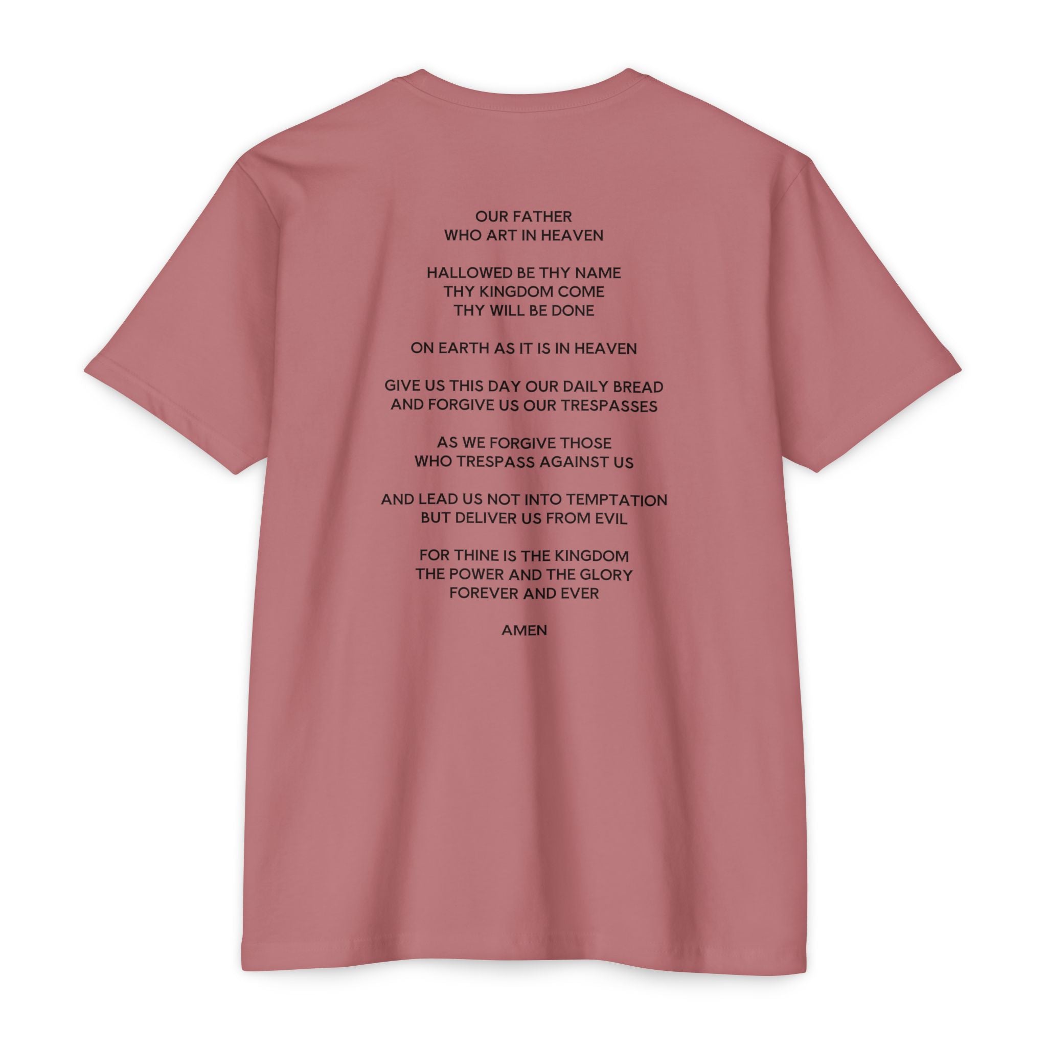 Womens Lord's Prayer T-shirt | Christian Tee
