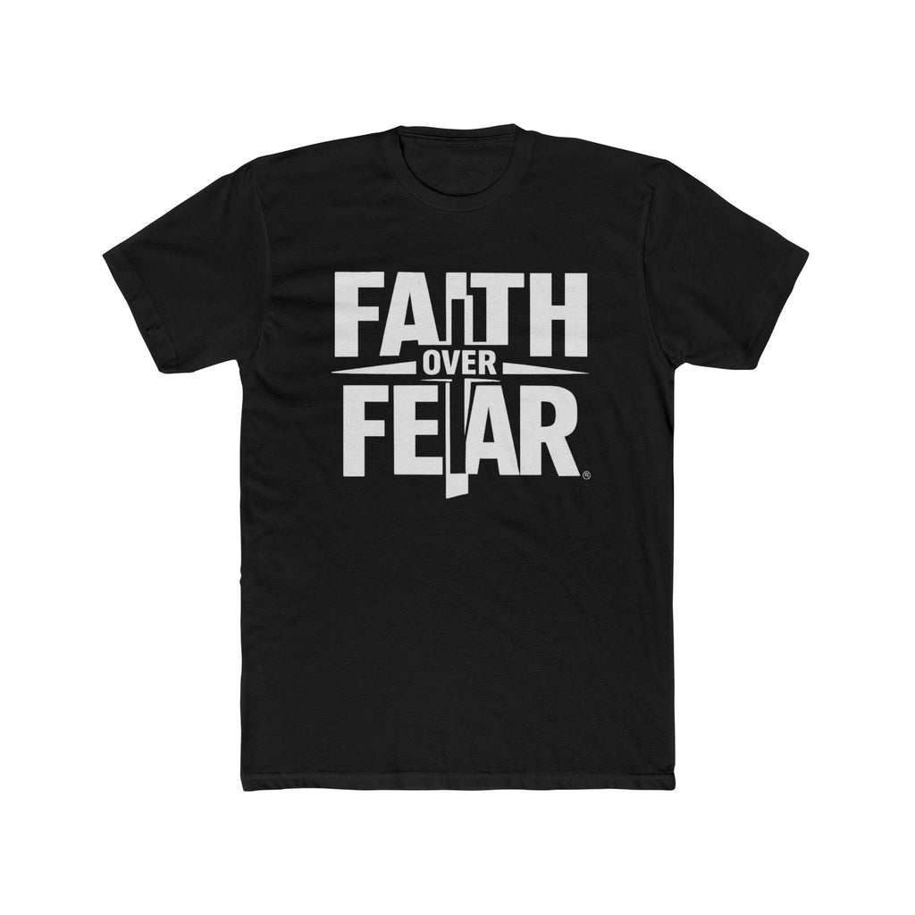 Faith Over Fear T-Shirt — Inspirational Christian Tee