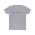 Walking in Purpose Led By Faith Cotton Tee Christian T-shirt Faith Inspired| Wearing your Faith