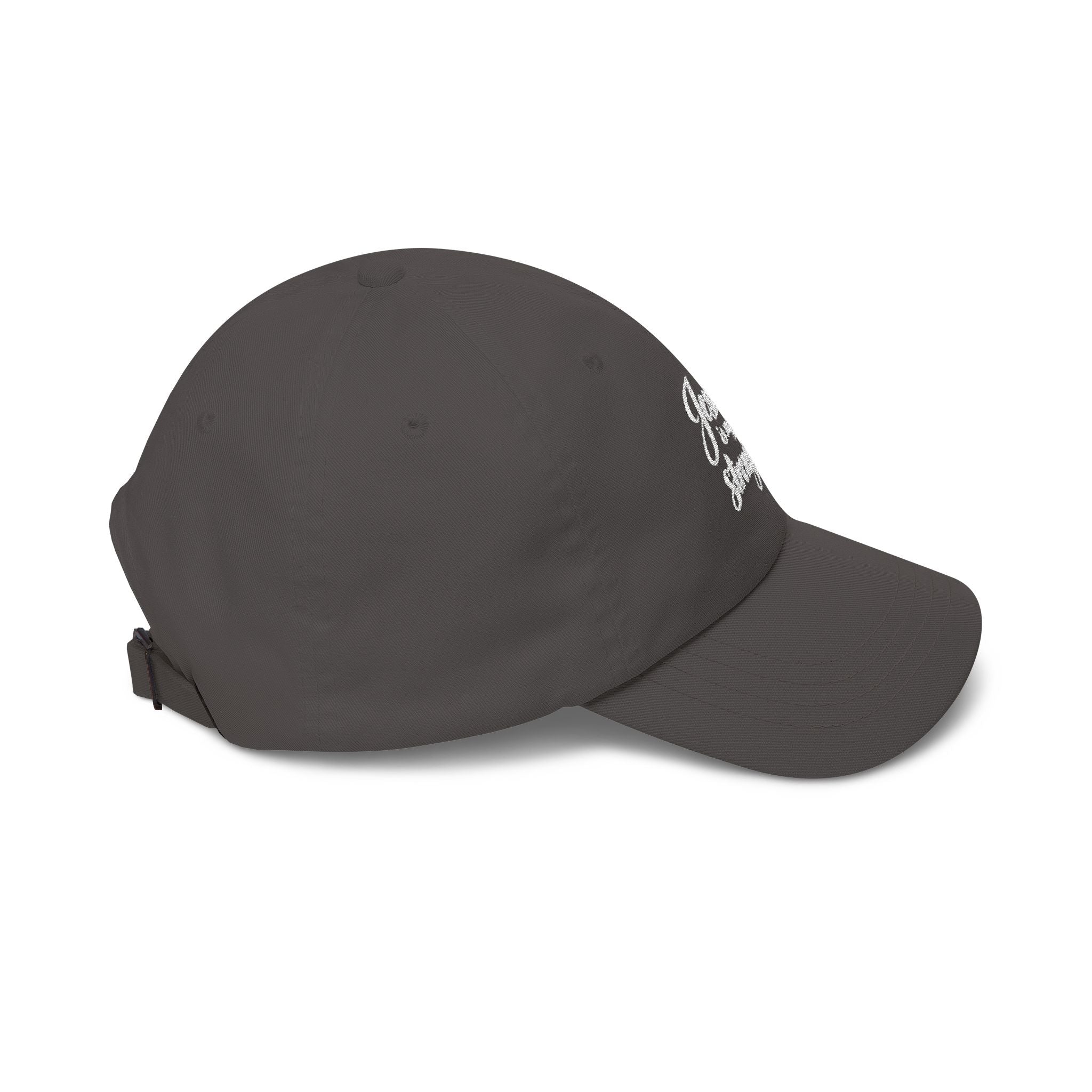 Dad Cap - "Jesus Is My Strength" Embroidered Christian Baseball Hat