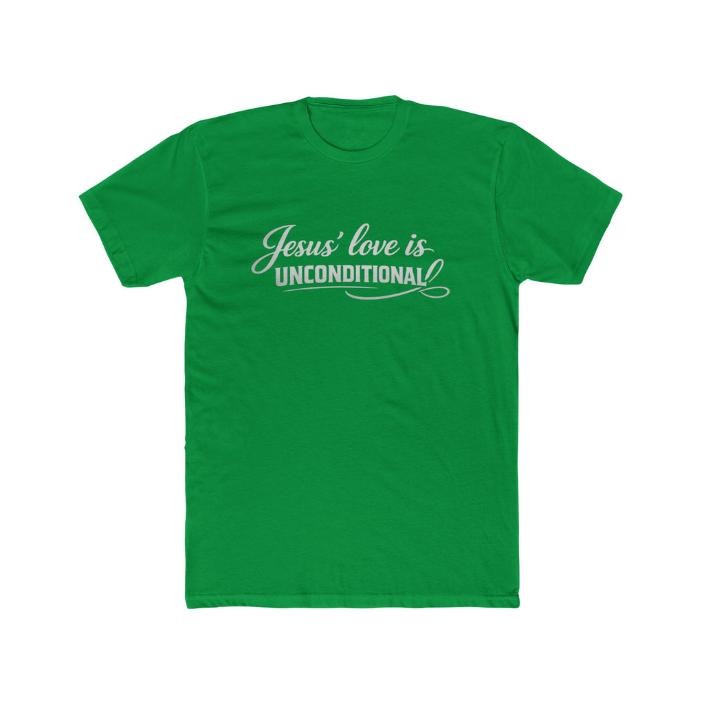 Jesus' Love Is Unconditional tee | Christian faith shirt, scripture design