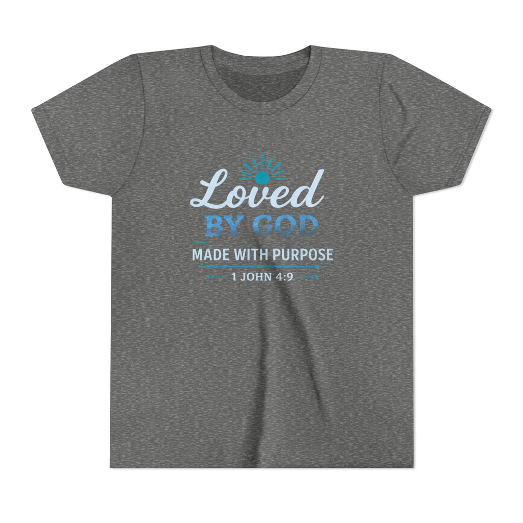 Boys Youth Short Sleeve Tee "Loved By God"