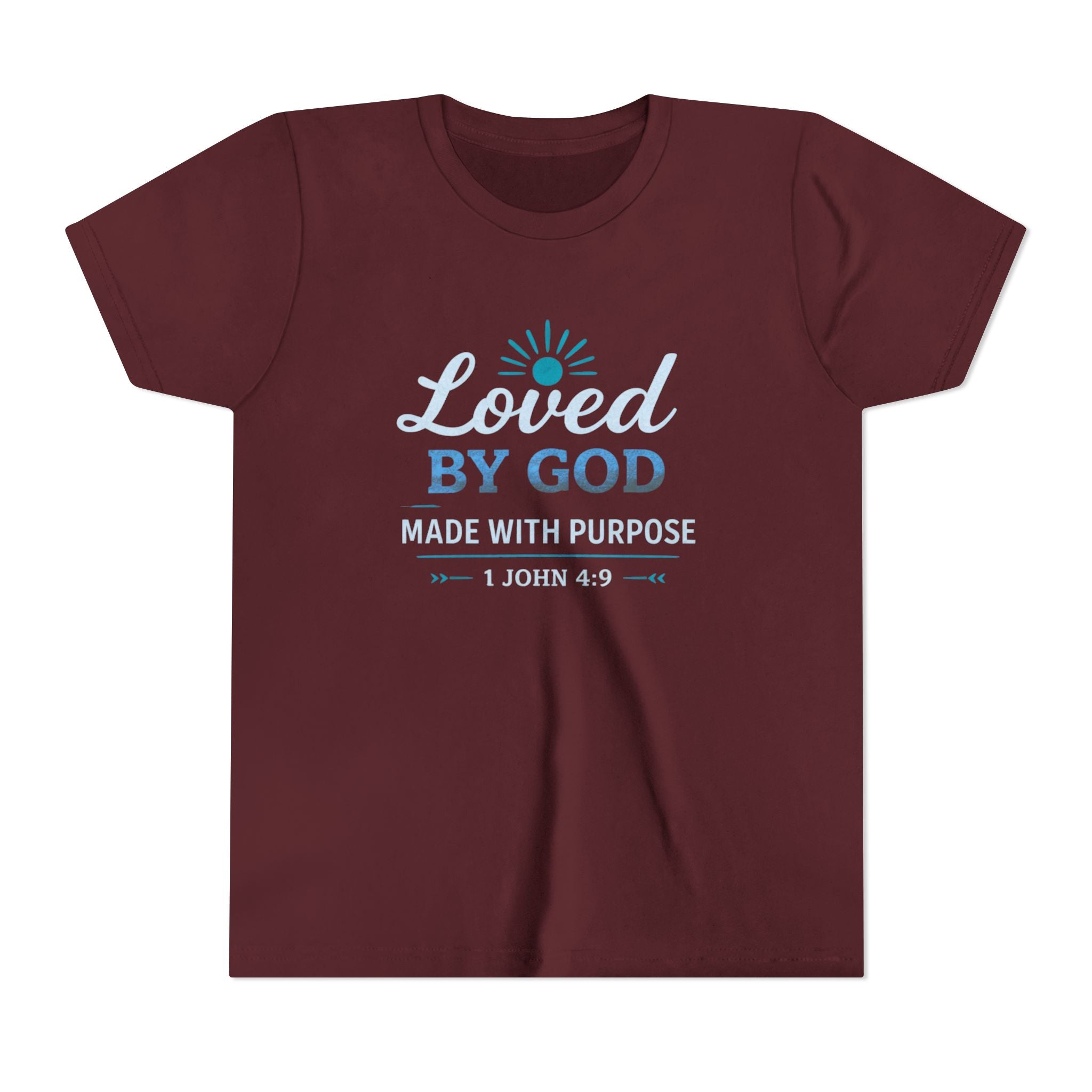 Boys Youth Short Sleeve Tee "Loved By God"