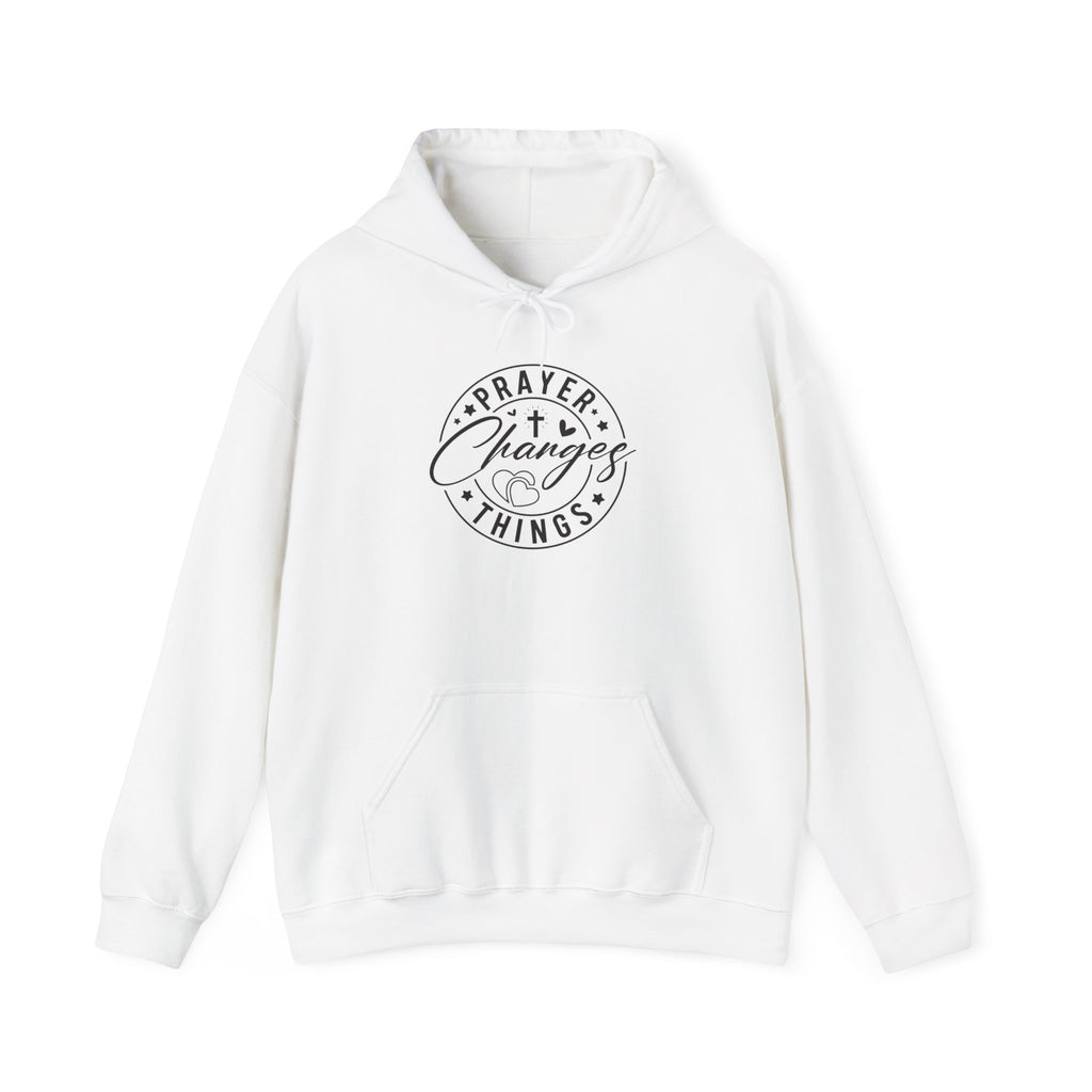 Prayer Changes Things Hoodie — Faith-Inspired Christian Pullover