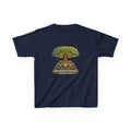 Kids Tee — 'Rooted in Faith' Tree Graphic