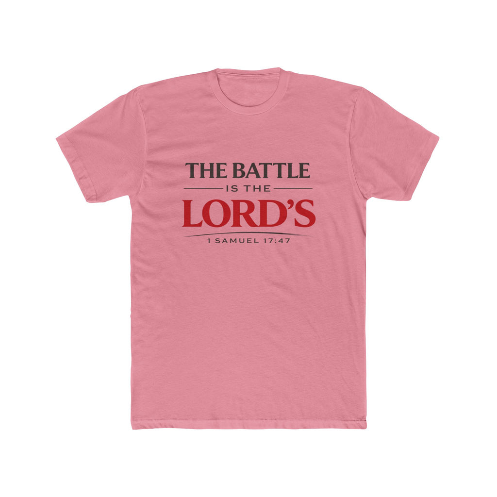 The Battle Is The Lord's T-Shirt — 1 Samuel 17:47 Faith Tee