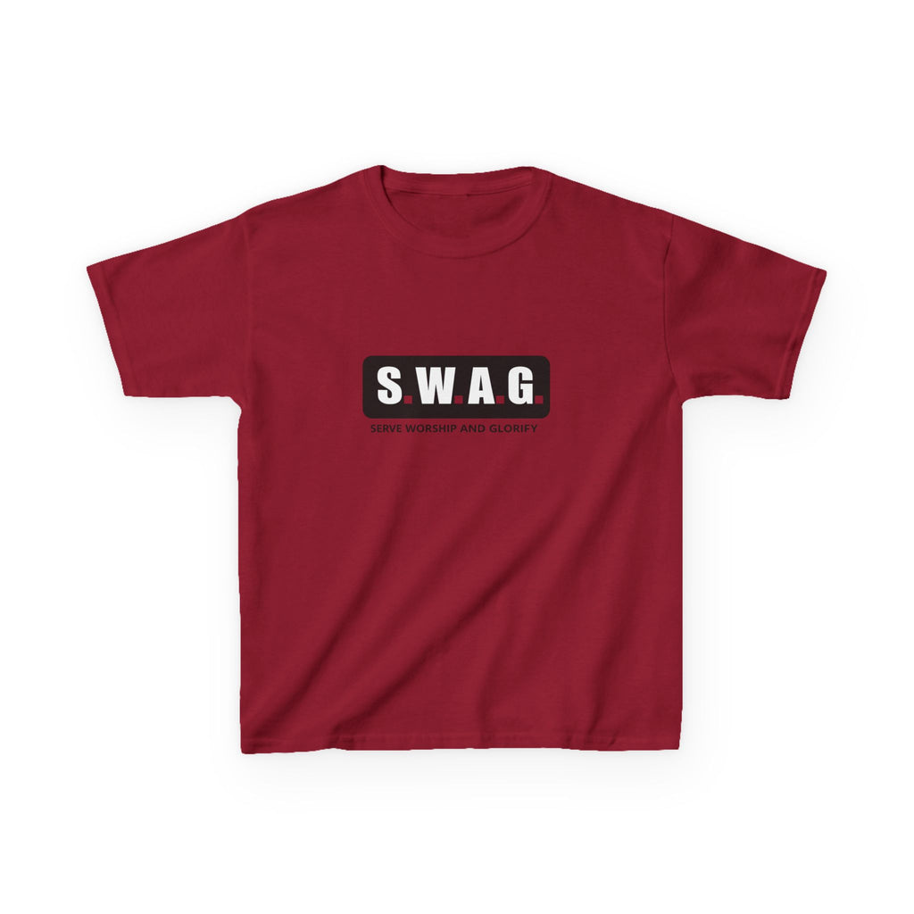 Girls Tee S.W.A.G. (Smile, Work, And Grow) Graphic Shirt