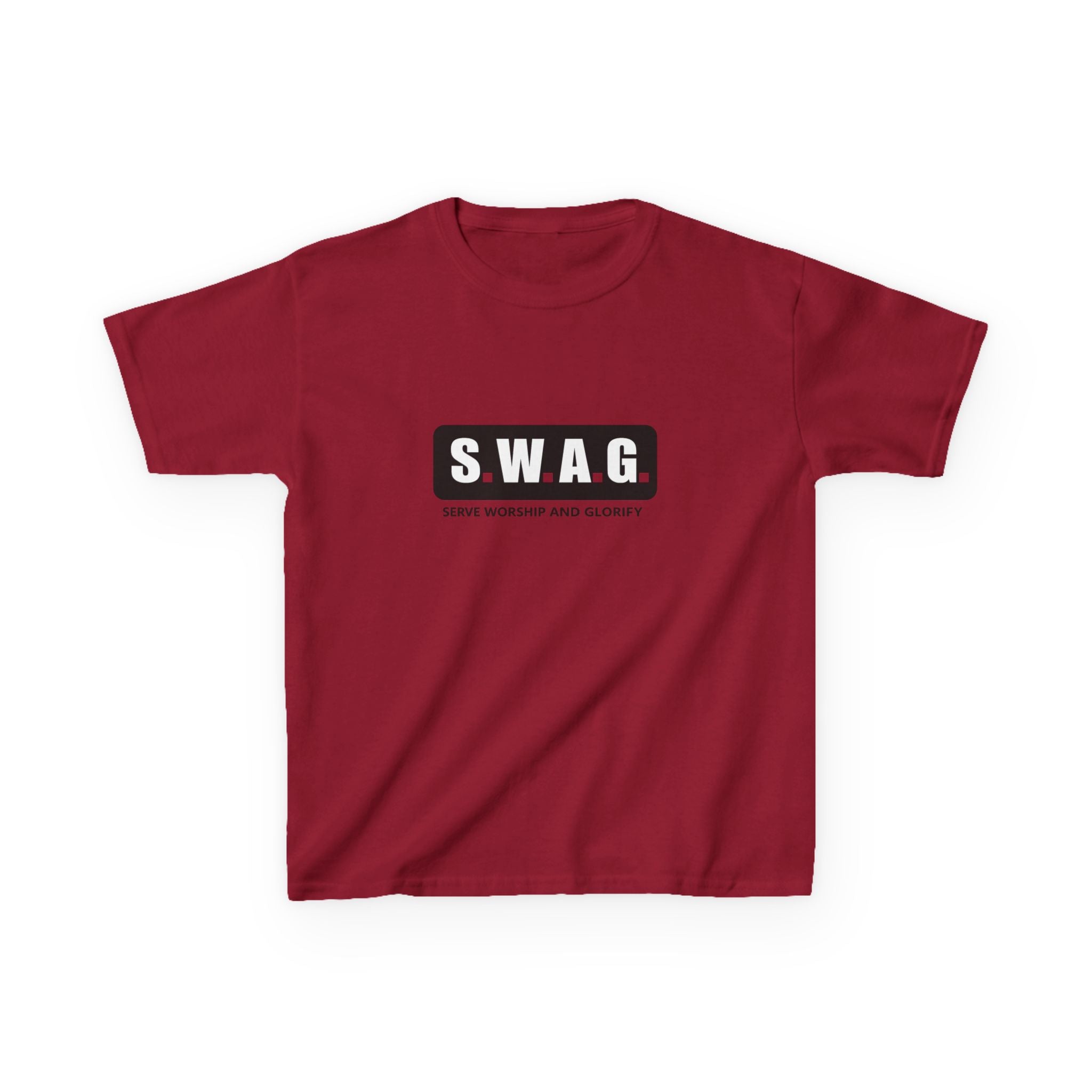 Girls Tee S.W.A.G. (Smile, Work, And Grow) Graphic Shirt