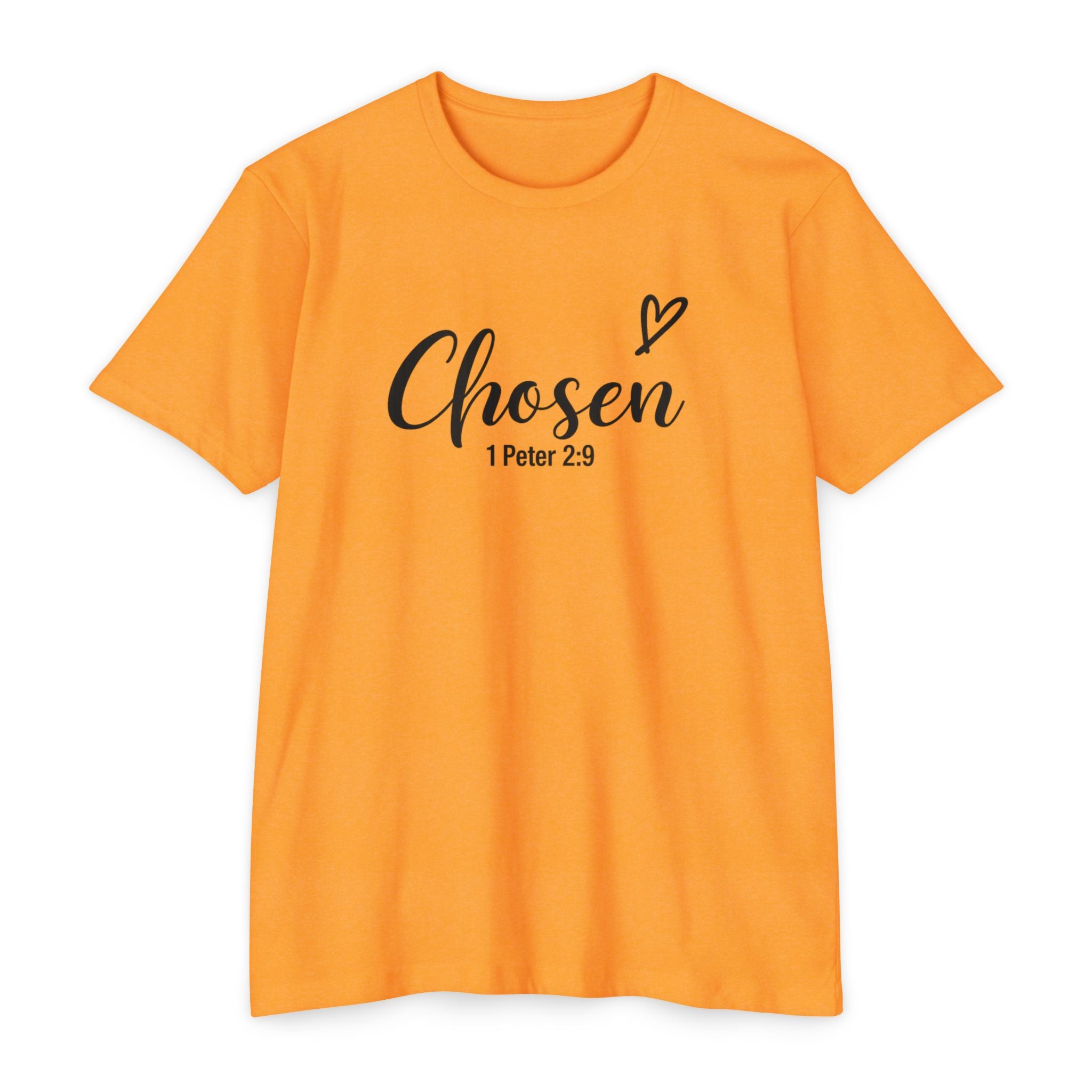 Womens Chosen 1 Peter 2:9 T-shirt | Christian Faith Scripture Tee